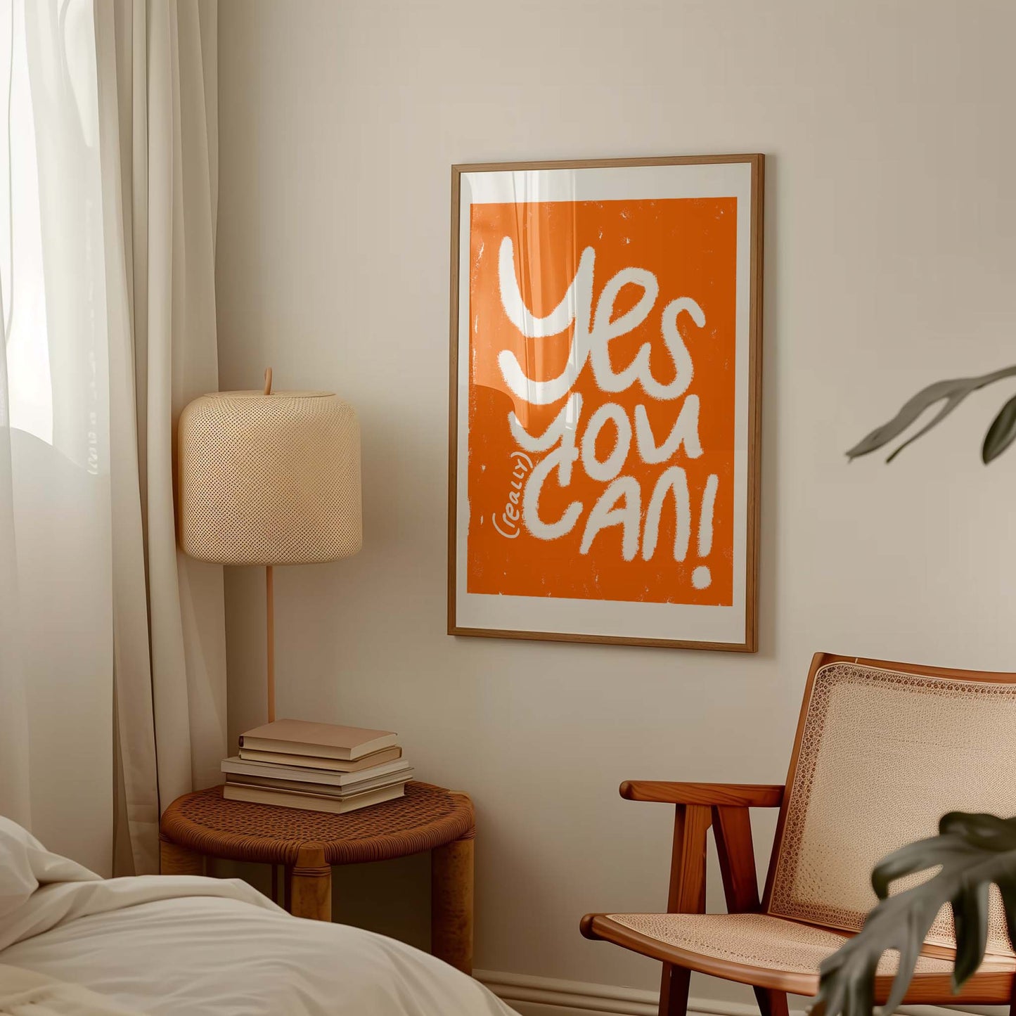 Yes You Can Art Print